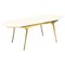 Italian Brass and Marble Coffee Table 1