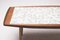 Abstract Tile Coffee Table in Teak 5