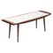 Abstract Tile Coffee Table in Teak 1