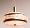 Pressed Glass Pendant Lamp from Orrefors 6