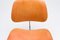 Early LCM Chair with Red Aniline Dye Finish by Eames 5