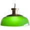 Lámpara colgante 4017 en verde de Achille Castiglioni para Kartell, Imagen 1