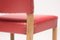 Rote 3758 Esszimmerstühle von Kaare Klint für Rud. Rasmussen, Dänemark, 4er Set 7