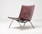 Chaise PK22 Oxblood en Cuir par Poul Kjærholm pour E Kold Christensen 4