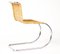 Chaise MR20 en Rotin et Chrome par Mies Van Der Rohe 4