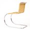 Rattan and Chrome MR20 Chair by Mies Van Der Rohe 6