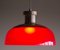 Lampe à Suspension 4017 Rouge par Achille Castiglioni pour Kartell 3