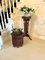 Antique Edwardian Carved Plant Stand 5