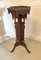 Antique Edwardian Carved Plant Stand 14