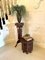 Antique Edwardian Carved Plant Stand 2