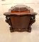 Antique William IV Mahogany Serpentine Wine Cooler, Image 3