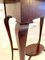 Lámpara de mesa modernista antigua de caoba con incrustaciones, Imagen 8