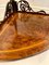 Meuble d'Angle Victorien Antique en Loupe de Noyer 10