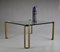 Hollywood Regency Brass and Glass Coffee Table by Peter Ghyczy 4