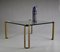 Hollywood Regency Brass and Glass Coffee Table by Peter Ghyczy, Image 4