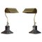 Adjustable Banker's Desk Lamps, Set of 2 1