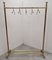 Italian Gilt Brass Clothing Rail by Milo Baughman, 1970s, Image 4