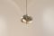 Vintage Silver Spiral Pendant Lamp by Henri Mathieu for Lyfa, Image 10