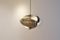 Vintage Silver Spiral Pendant Lamp by Henri Mathieu for Lyfa 4