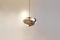 Vintage Silver Spiral Pendant Lamp by Henri Mathieu for Lyfa, Immagine 5