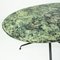 Mid-Century Italian Oval Cocktail or Coffee Table with Faux Green Marble Top 8