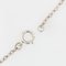 Long 20th Century Silver Chain Necklace 10