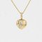 Modern Diamond Heart-Shaped Pendant Necklace in 18 Karat Yellow Gold 3