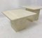 Mid-Century Travertine Nesting Tables, Italy, 1970s, Set of 3 2