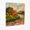 Oil on Wood Landscape by Charles Edouard, 1930s, Image 2