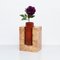 Y Limited Edition Flower Vase in Wood and Murano Glass by Ettore Sottsass 8
