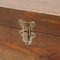 Antique French Wooden Chest, 1930s, Image 7
