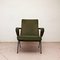 Mid-Century Modern Green Upholstered Armchair by Friso Kramer for Ahrend De Cirkel, 1969 4