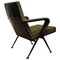 Mid-Century Modern Green Upholstered Armchair by Friso Kramer for Ahrend De Cirkel, 1969 1