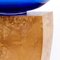 Vaso Q Limited Edition in legno e vetro di Murano di Ettore Sottsass, Immagine 13