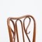 Silla de madera curvada de ratán y madera, años 40, Imagen 13