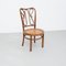 Bentwood Chair in Rattan and Wood, 1940s, Image 10