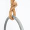 20th Century Gymnastic Rings in Metal and Rope 7