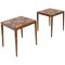 Side Tables in Various Noble Woods, Set of 2 1