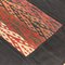 Turkish Hand Knotted Wool Rug in Red, Green, Blue & Black 7