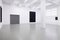 Enrico Della Torre, grande minimalista astratto nero carbone, Immagine 7