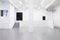 Enrico Della Torre, große minimalistische abstrakte schwarze Kohle 10