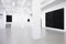 Enrico Della Torre, grande minimalista astratto nero carbone, Immagine 9