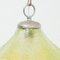 Lámpara colgante Mid-Century moderna de vidrio, años 60, Imagen 3