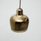 Golden Bell Pendant Lamp by Alvar Aalto for Artek, 1950s, Image 3