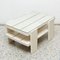 Weißer Mid-Century Modern Holztisch im Stil von Gerrit Rietveld, 1950er 2