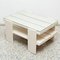 Mid-Century Modern White Wood Table in the Style of Gerrit Rietveld, 1950s, Image 3