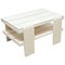 Mid-Century Modern White Wood Table in the Style of Gerrit Rietveld, 1950s, Image 6