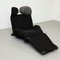 Wink 111 Armchair in Black by Toshiyuki Kita for Cassina, 1980s, Image 7