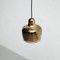 Goldene Bell Hängelampe von Alvar Aalto für Artek, 1950er 2