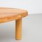 Formalist T23 Side Table in Solid Elm by Pierre Chapo, Image 5